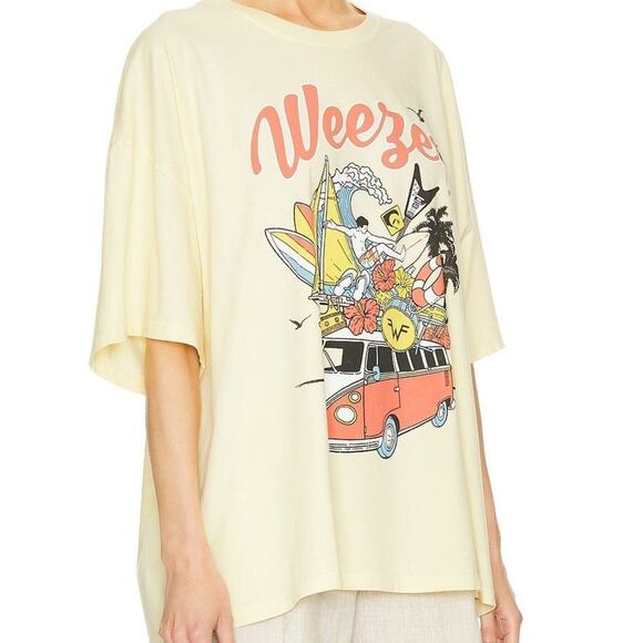 DAYDREAMER Weezer Collage Onesize (OS) Tee New with Tag MSRP $84 SOO - Picture 5 of 16